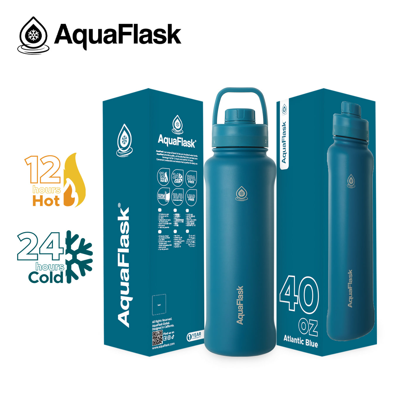 アトランティックブルー 1.18L / 40oz New regular color collection