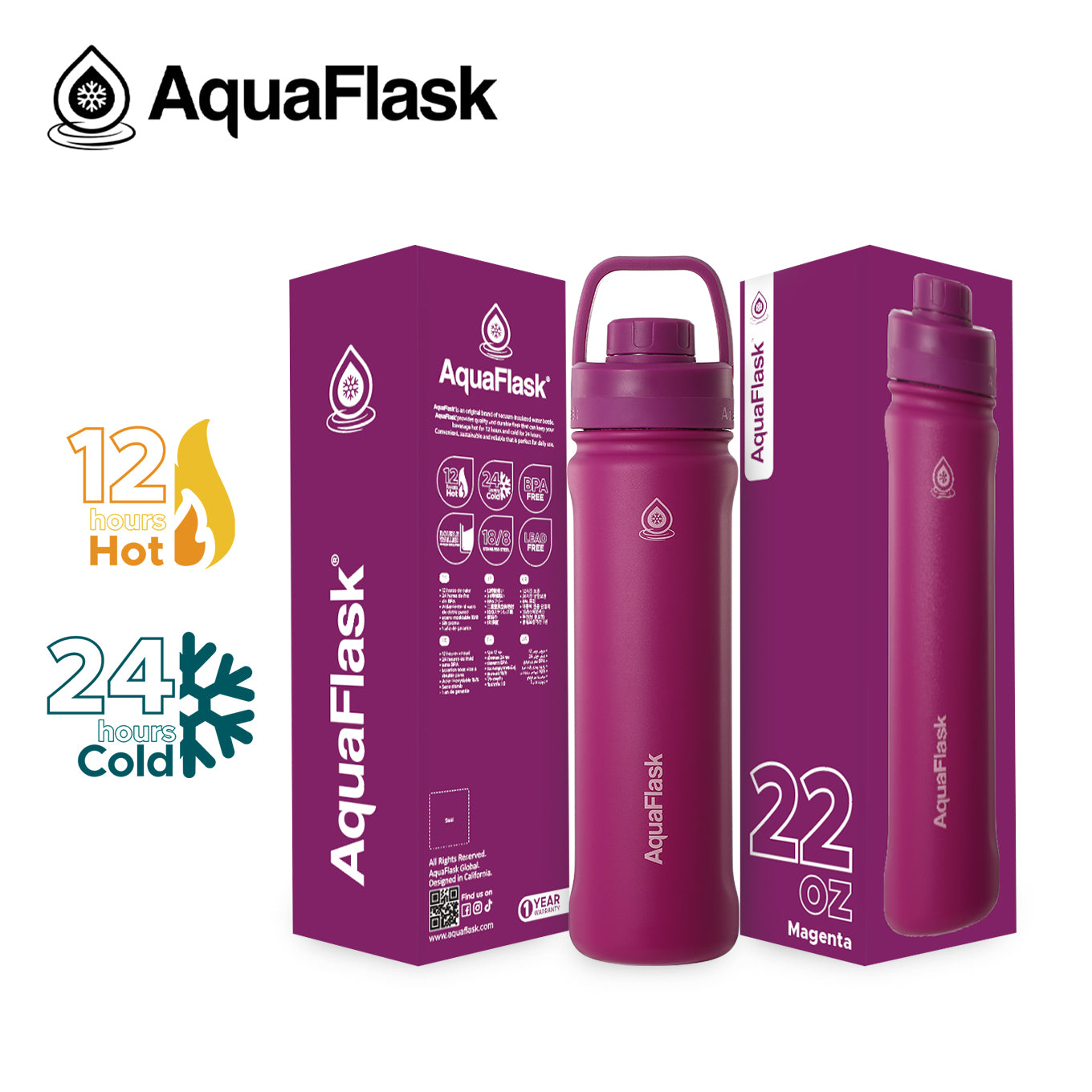 マジェンタ 650ml / 22oz-New regular color collection