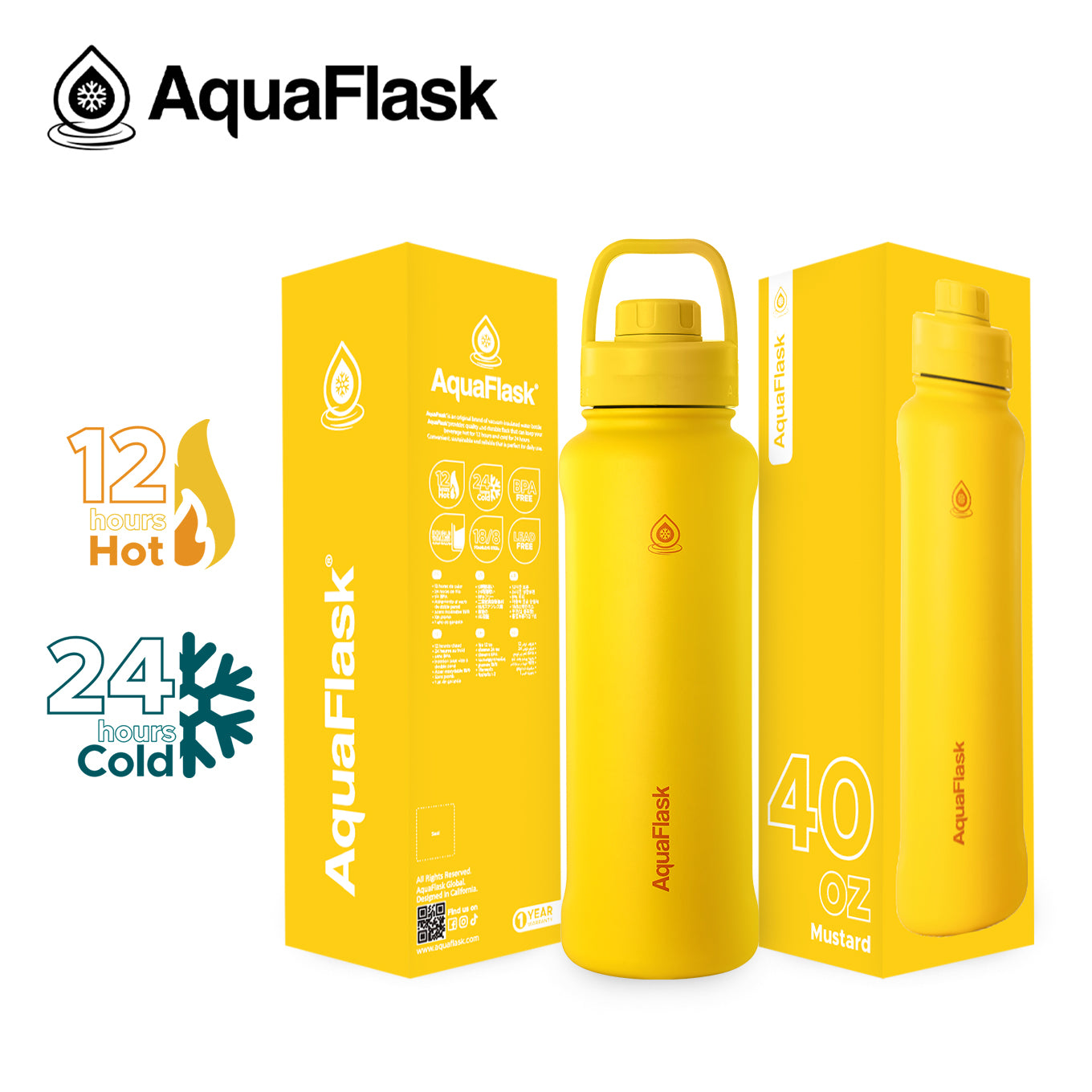 マスタード 1.18L / 40oz New regular color collection