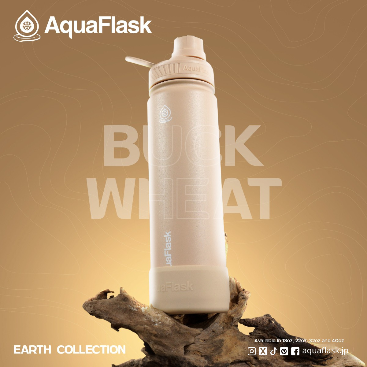 バックウィート 650ml / 22oz  -Earth Collection-