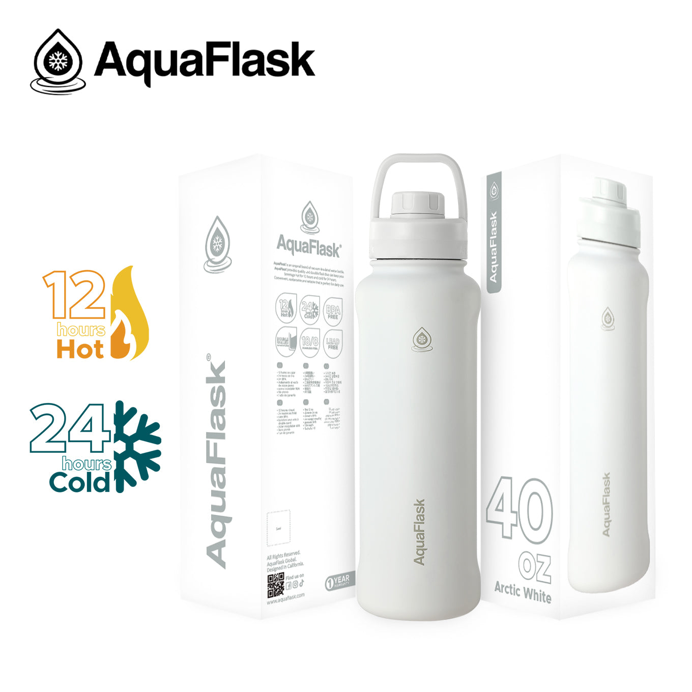 アークティックホワイト 1.18L / 40oz New regular color collection