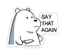 ファットバニークラブシールB　（22～42)