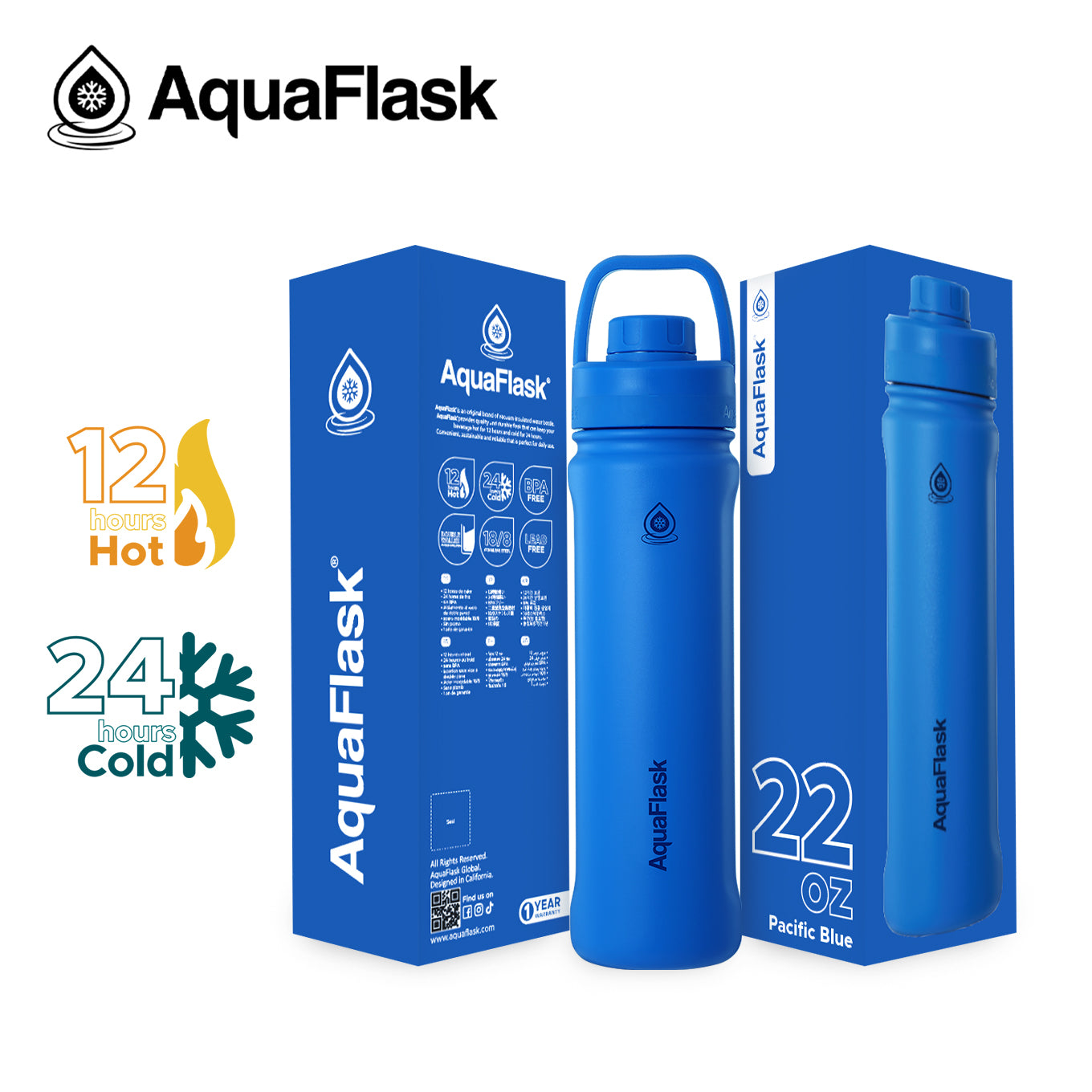 パシフィックブルー 650ml / 22oz New regular color collection