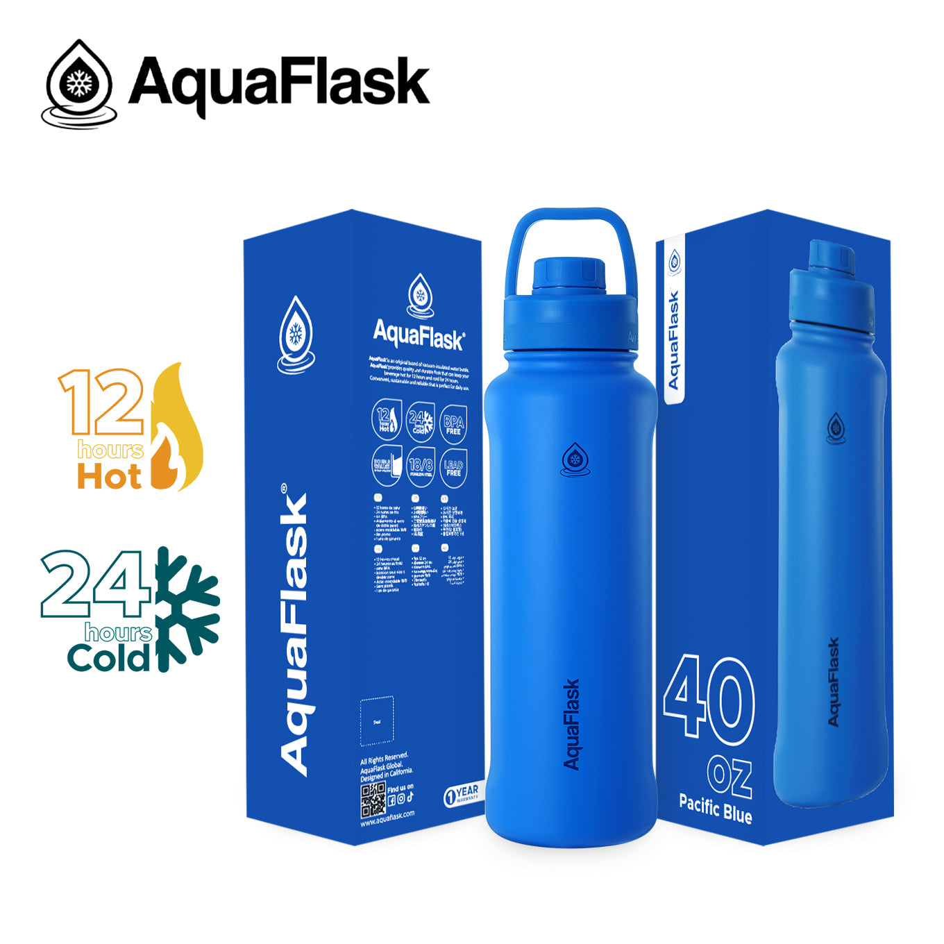 パシフィックブルー 1.18L / 40oz New regular color collection