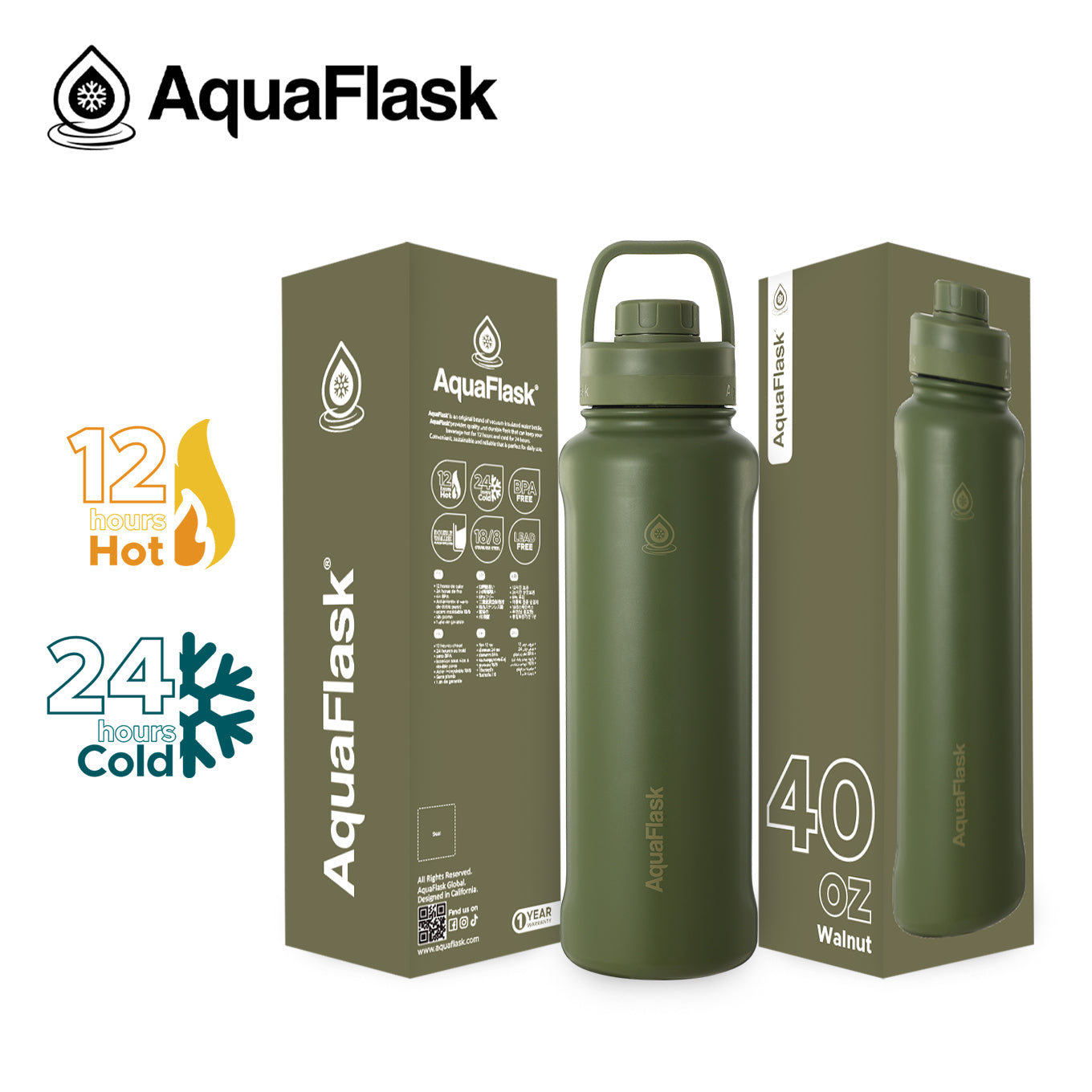 ウォールナッツ 1.18L / 40oz New regular color collection